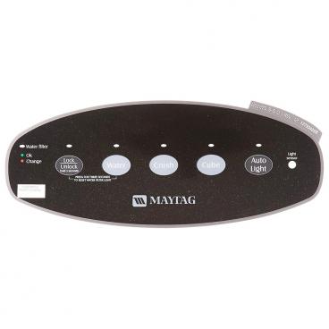 Maytag MCD2257HEQ Dispenser Facade Insert (Black) Genuine OEM