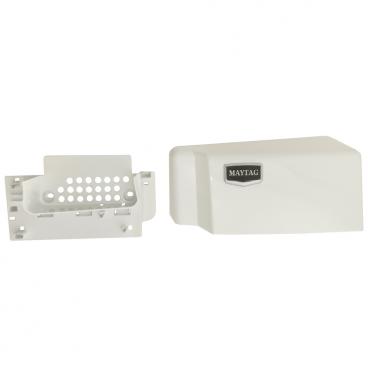 Maytag MHWE300VW13 Dispenser Drawer Handle Assembly  (White) - Genuine OEM