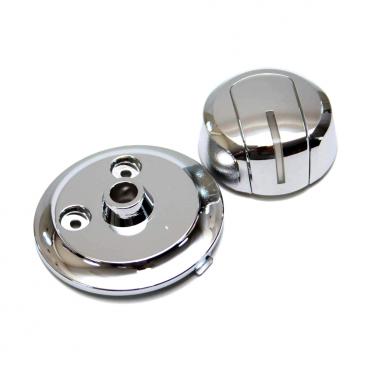 Maytag YMED6000XG0 Dryer Control Knob Assembly (Stainless) - Genuine OEM