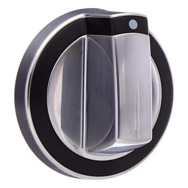 Whirlpool G7CE3055XB00 Burner Knob (Black, Stainless) - Genuine OEM