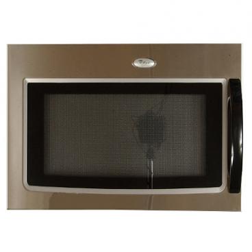 Whirlpool MH1160XSD0 Complete Microwave Door (stainless) - Genuine OEM