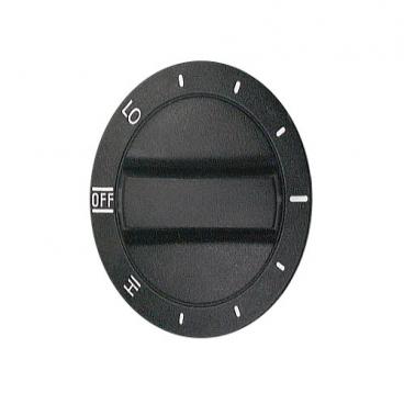 Whirlpool RC8400XBQ0 Control Knob (Black) - Genuine OEM