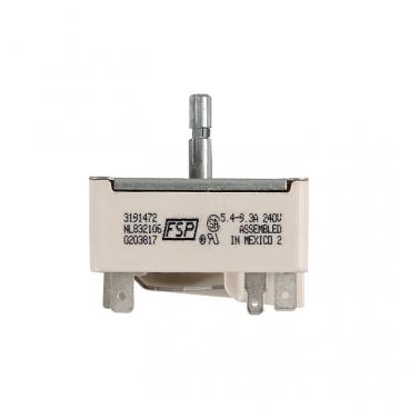 Whirlpool RCS2012RS00 Surface Element Infinite Switch (Front) - Genuine OEM