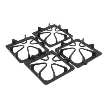 Whirlpool WFG366LVQ0 Burner Grate Kit (Matte Black, Set of 4) Genuine OEM