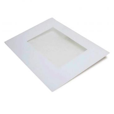 Whirlpool WFG520S0AB0 Outer Glass Door Panel (White) - Genuine OEM