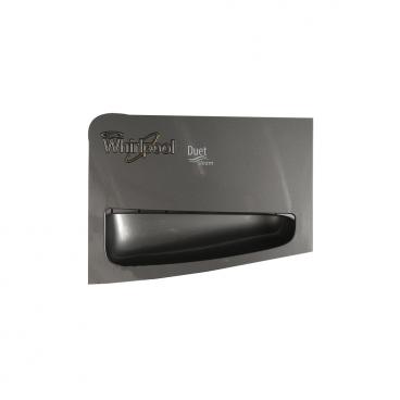 Whirlpool WFW86HEBC0 Dispenser Drawer Handle (Stainless Steel) Genuine OEM