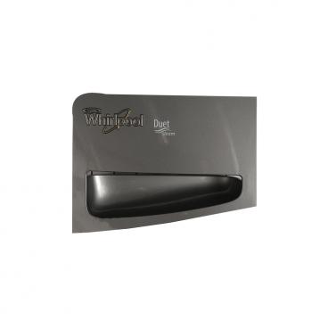 Whirlpool WFW87HEDC0 Dispenser Drawer Handle (Stainless Steel) Genuine OEM