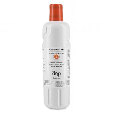 Whirlpool WRV996FDEH01 Single Water Filter (Red 2) - Genuine OEM