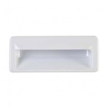 Whirlpool YLEQ9857LW1 Door Handle (White internal) Genuine OEM