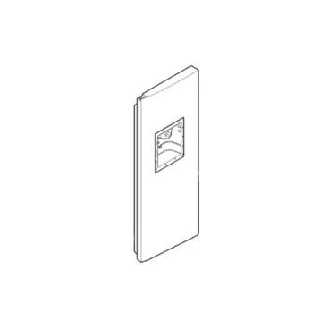 LG Part# 3581JA8571E Door Assembly - Genuine OEM