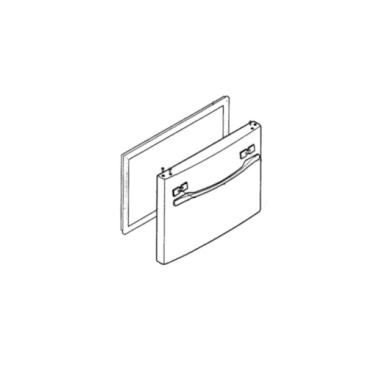 LG Part# 3581JJ8048E Door Assembly - Genuine OEM