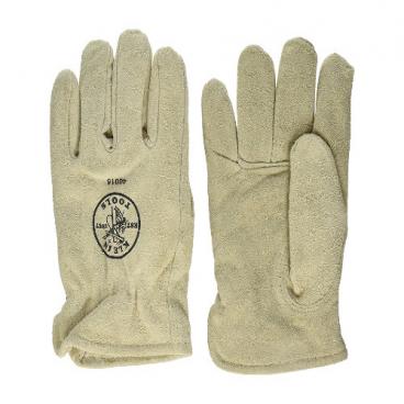 Klein Tools Part# 40015 Lined Cowhide Drivers Gloves (OEM) X-Large, Gray