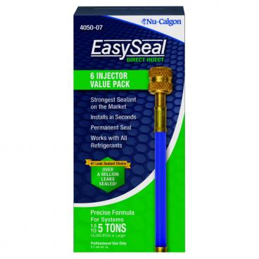 Nu-Calgon Part# 4050-07 EasySeal Direct Inject Refrigerant Leak Sealant (Treats Systems 1.5 to 5 Tons) (OEM)