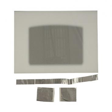 Appliance Parts Range - Oven/Stove Outer Oven Door Glass Panel (White) - Genuine OEM