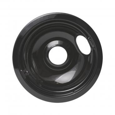 Frigidaire F04S350BWB Burner Drip Pan (Black, 6 in) - Genuine OEM