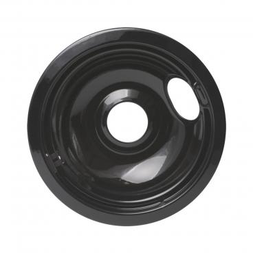 Frigidaire FEF355AWH Burner Drip Pan (Black, 6 in) - Genuine OEM