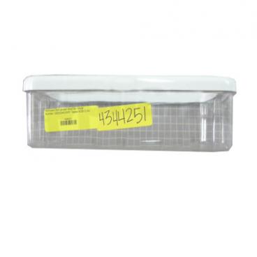 Whirlpool Part# 4344251 Shelf Bin (OEM)