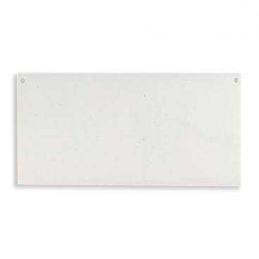 Whirlpool Part # 4371843 Drawer Glass (OEM)
