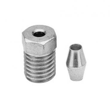 Invensys Part# 4590-066 Compressor Nut (OEM) 1/8