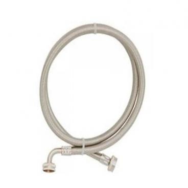 EZ-FLO Part# 48378 Washing Machine Hose with Elbow (OEM) Stainless Steel