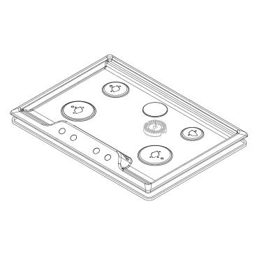 Frigidaire Part# 5304500312 Main Top - Genuine OEM