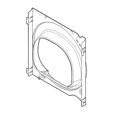 Frigidaire Part# 5304506409 Bulkhead Panel (Front, White) - Genuine OEM