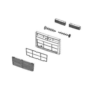 Frigidaire Part# 5304525544 Front Panel Assembly - Genuine OEM