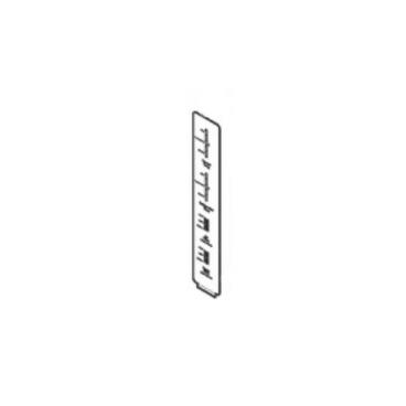 Frigidaire Part# 5304525999 Side Control Overlay (Gray) - Genuine OEM