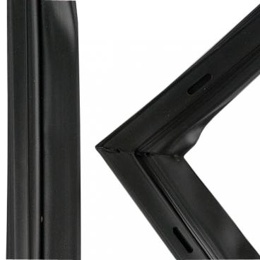 Whirlpool Part# 61004017 Refrigerator Door Gasket - black (OEM)
