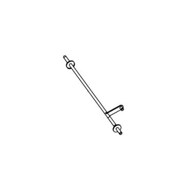 Homelite Part# 622744001 Front Wheel Axle - Genuine OEM
