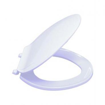 EZ-FLO Part# 65903 Toilet Seat Plastic Elongated (OEM) White