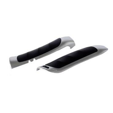 Braun Part# 67030712 Side Covers Silver (Blue) - Genuine OEM