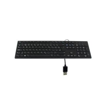 Dell Part# 6JTX8 Canadian Wired Keyboard (Black) - Genuine OEM