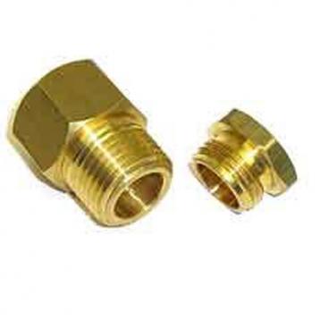 Honeywell Part# 7617M 1/2"NPT BRASS COMPRESSION PLUG (OEM)