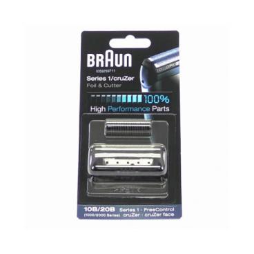 Braun Part# 81695826 Foil & Cut (10B/20b Black) - Genuine OEM