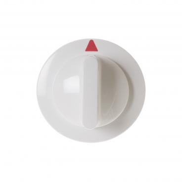 GE DDE7000SBLWW Timer Control Knob (White) - Genuine OEM