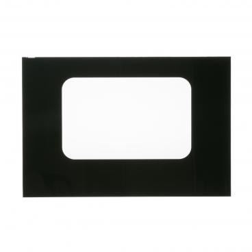GE EER3000H02BB Door Glass (Black) Genuine OEM
