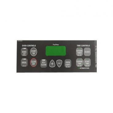 GE EER3001H01SS Touchpad Control Panel - Black Genuine OEM