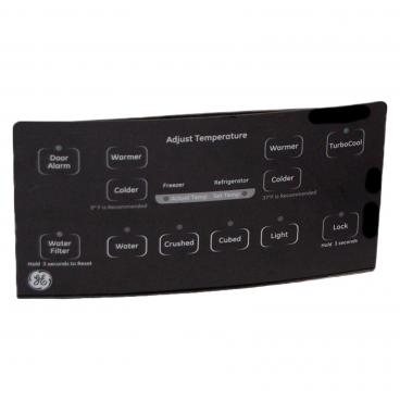 GE GCF23KGWAWW Dispenser User Interface Assembly (Black) - Genuine OEM