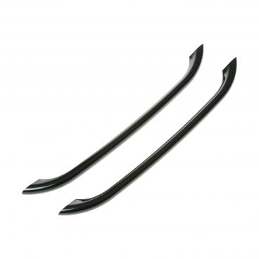 GE GSH25JGDBWW Door Handle Kit (Black, 2 Pack) - Genuine OEM