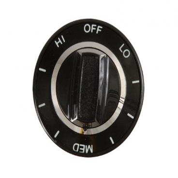 GE JAS02xR1 Infinite Control Knob (Black) - Genuine OEM