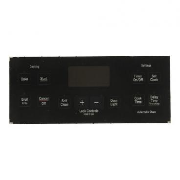 GE JB255RK1SS Oven Control Panel Overlay - Genuine OEM