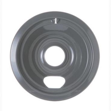 GE JBP25BM1WH Range Porcelain Burne Bowl (6 Inch, Grey) - Genuine OEM