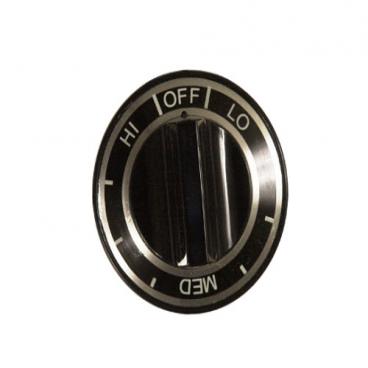GE JBS04P1 Infinite Control Knob (Black) - Genuine OEM