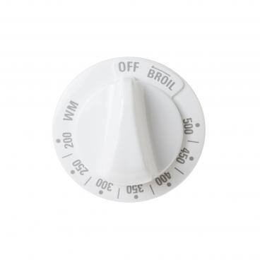 GE JBS07C1WW Temperature Control Knob (White - Genuine OEM