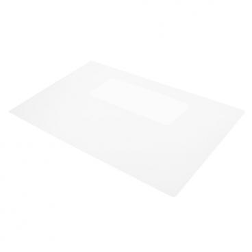 GE JBS27WH2WW Outer Door Glass (White) - Genuine OEM