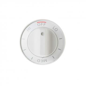 GE JCSP31GP2WH Infinite Control Knob (White) - Genuine OEM