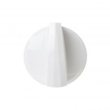 GE JD630DF1WW Burner Control Knob (White) - Genuine OEM