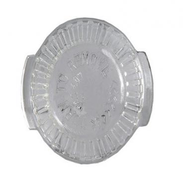 GE JD630DF1WW Oven Bulb Lens Cover - Genuine OEM