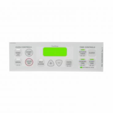 GE JDP39BK5BB User Interface Control Panel (White) - Genuine OEM